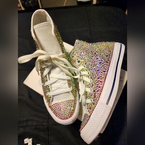 Rhinestone Converse